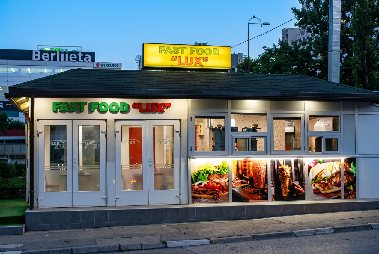 Fast Food LUX lokal na Alipašinom polju